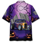 Hot Rod Racing Halloween Night Hawaiian Shirt