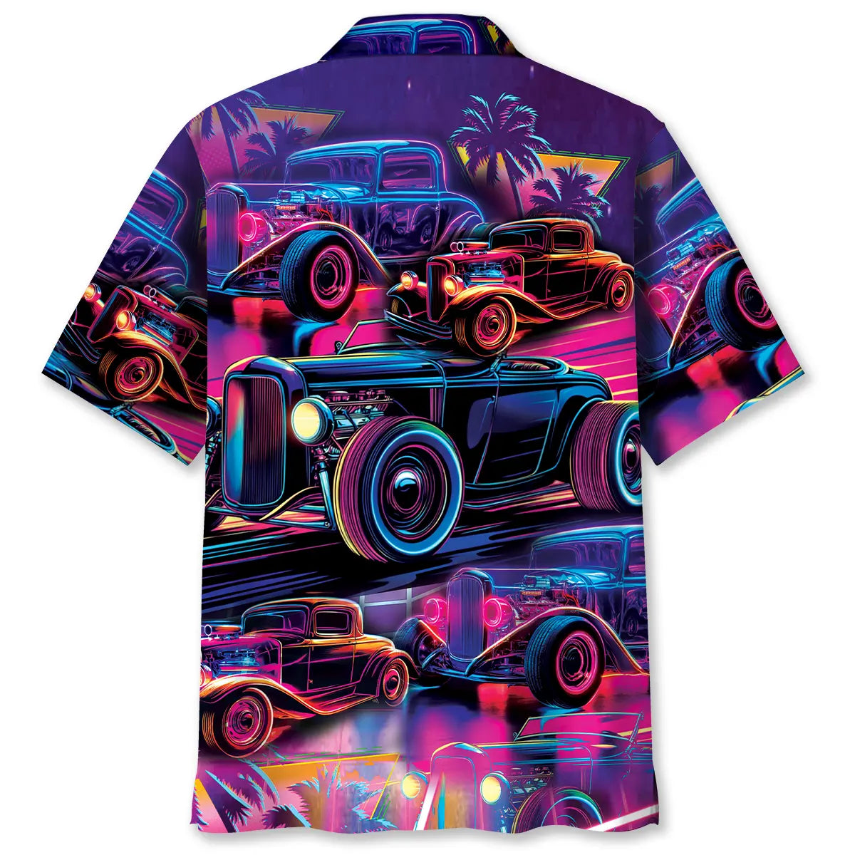Hot Rod Retro Party Hawaiian Shirt