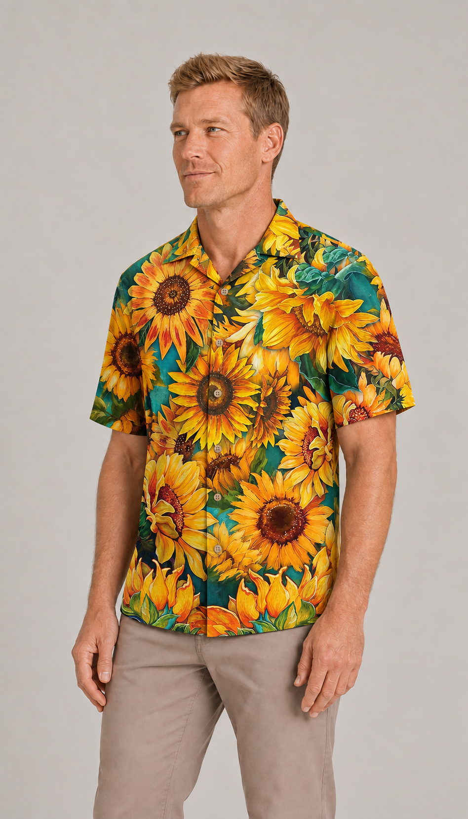 Sunflower Is Peace Life - Hawaiian Shirt
