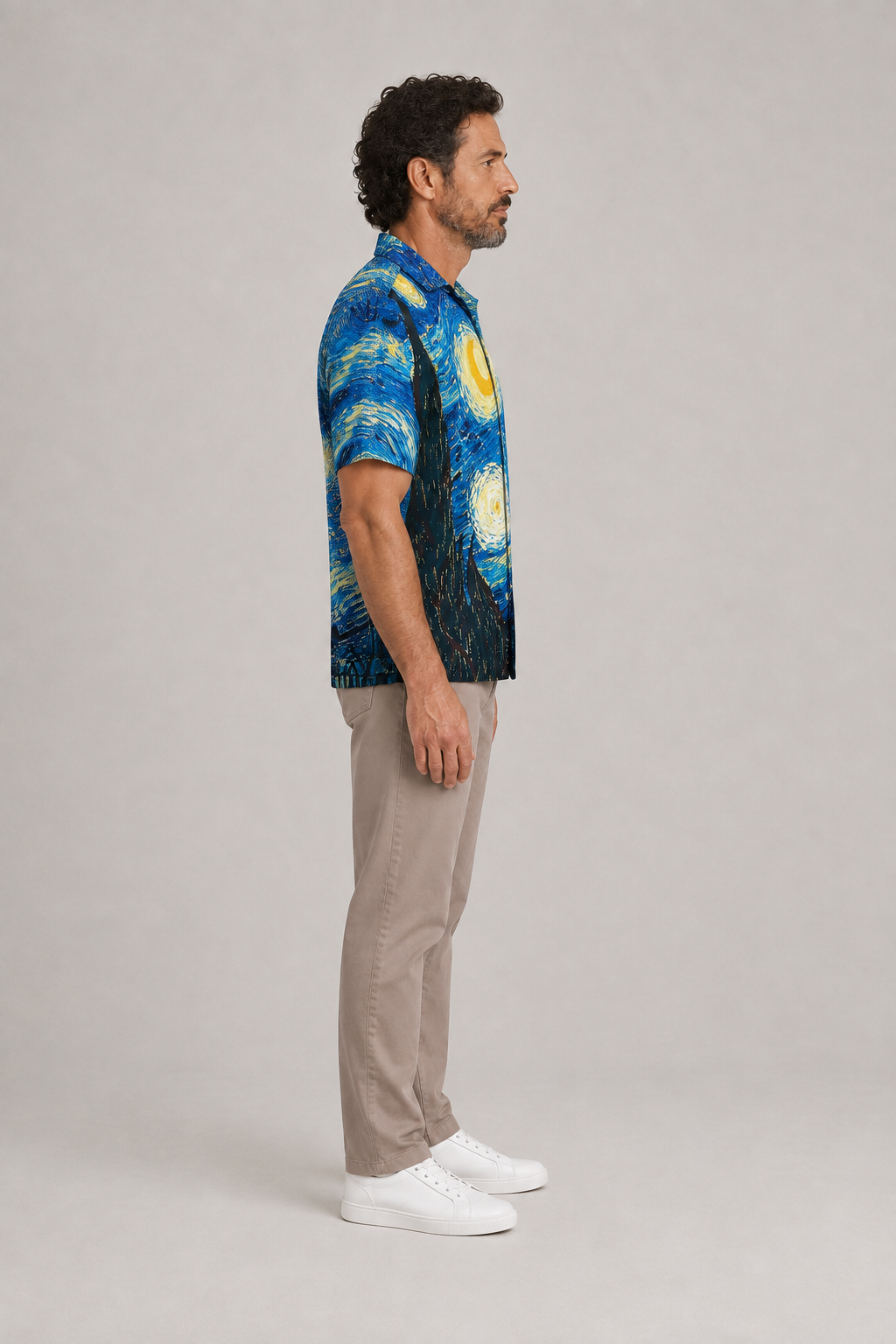 Amazing Starry Night Colorful - Hawaiian Shirt