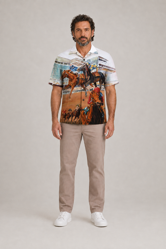 Horse Racing Amazing - Hawaiian Shirt