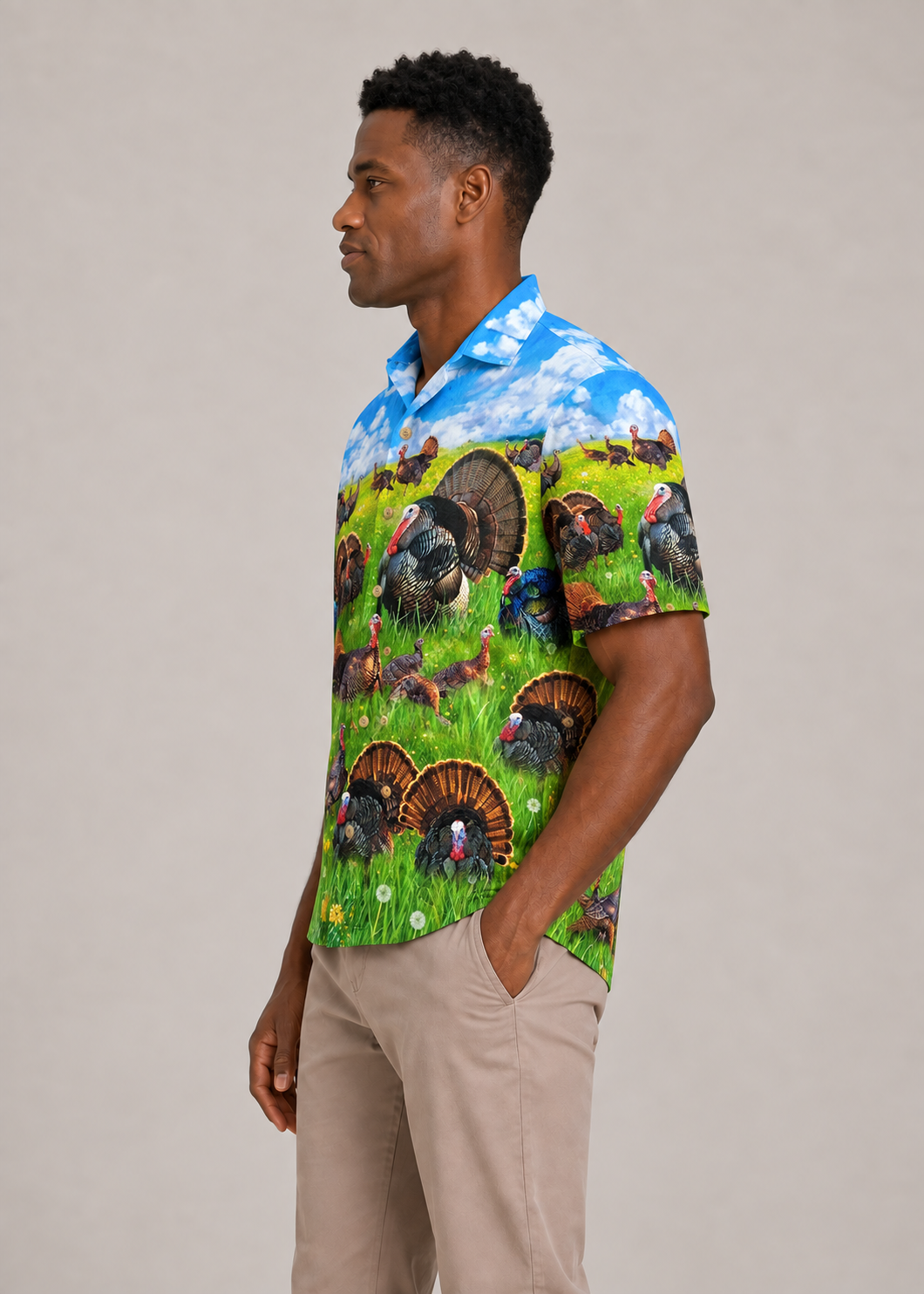 Turkey Animals Life Is Better With A Turkey - Hawaiian Shirt