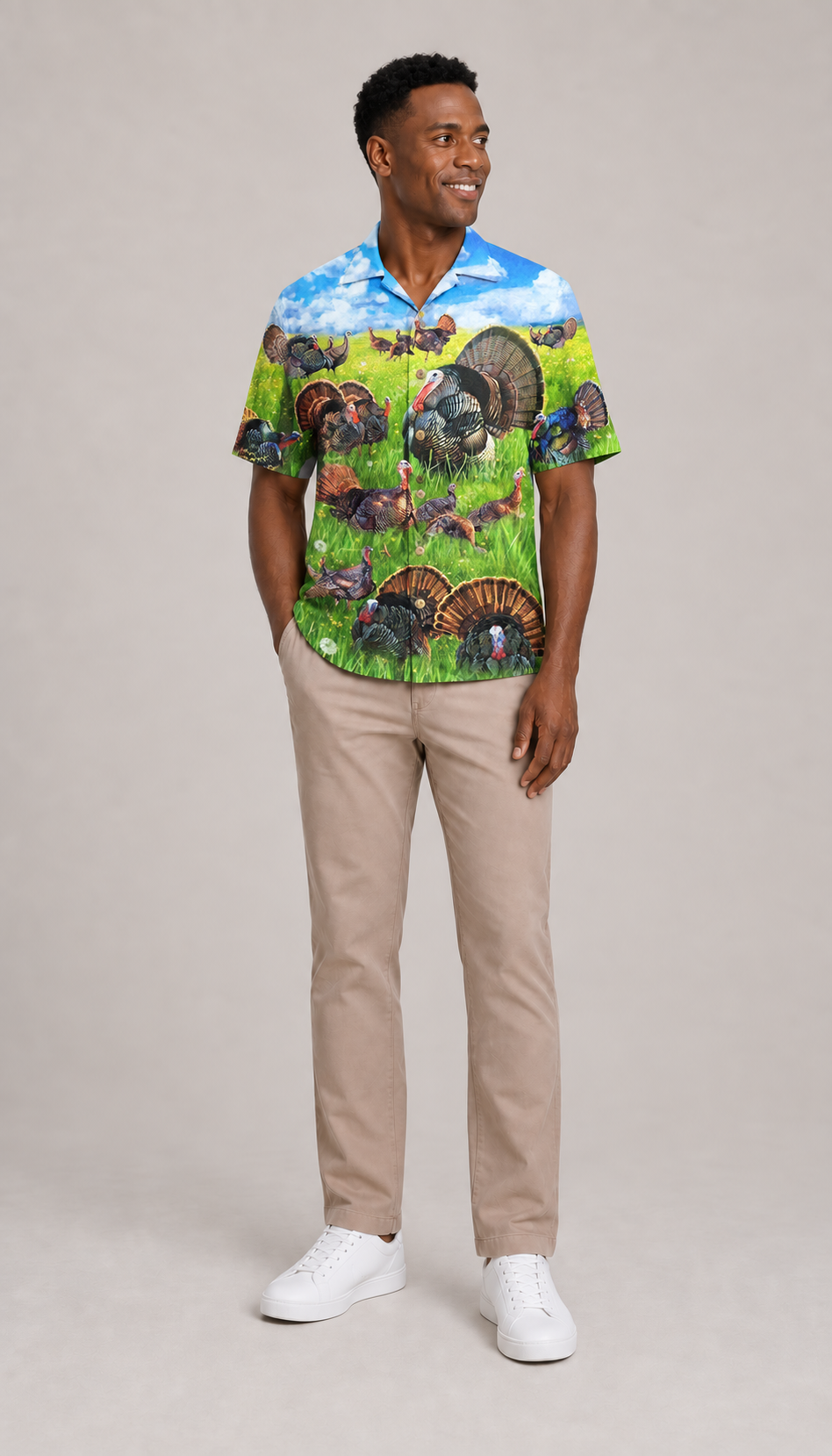 Turkey Animals Life Is Better With A Turkey - Hawaiian Shirt
