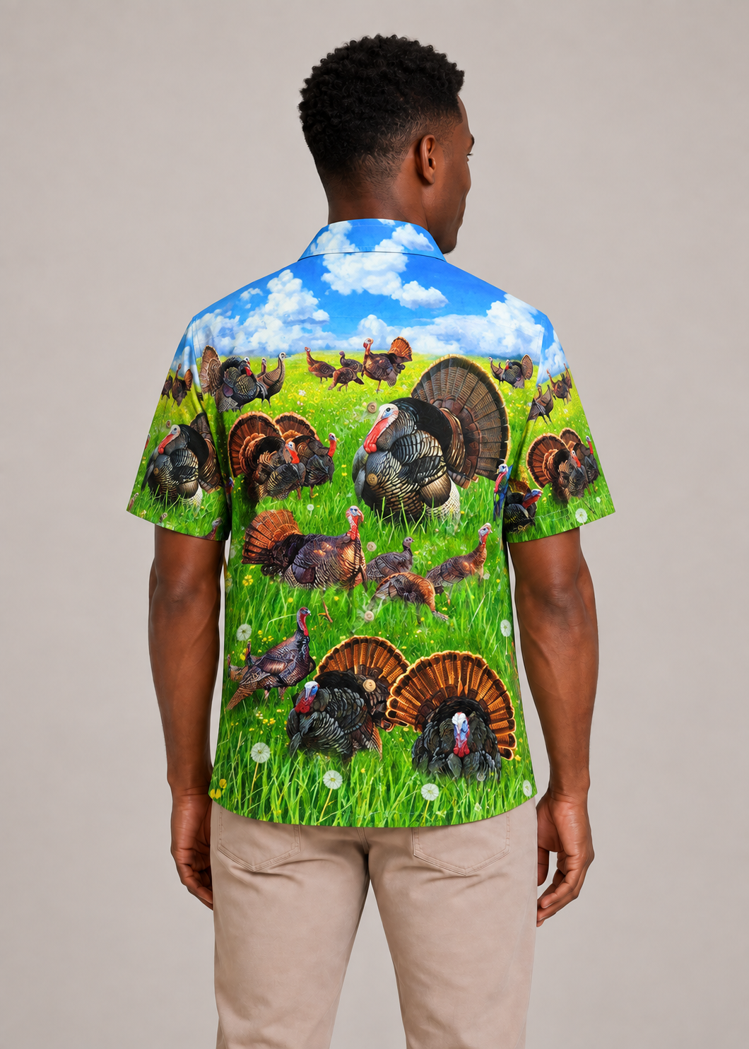Turkey Animals Life Is Better With A Turkey - Hawaiian Shirt