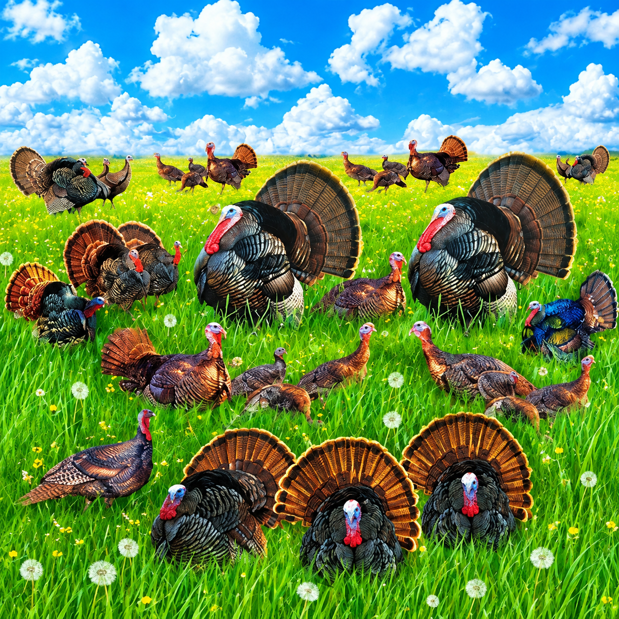 Turkey Animals Life Is Better With A Turkey - Hawaiian Shirt