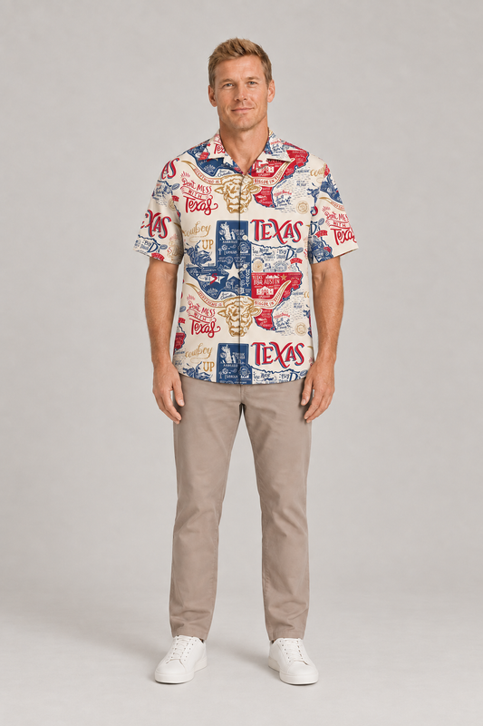 Texas Don't Mess With Texas - Hawaiian Shirt