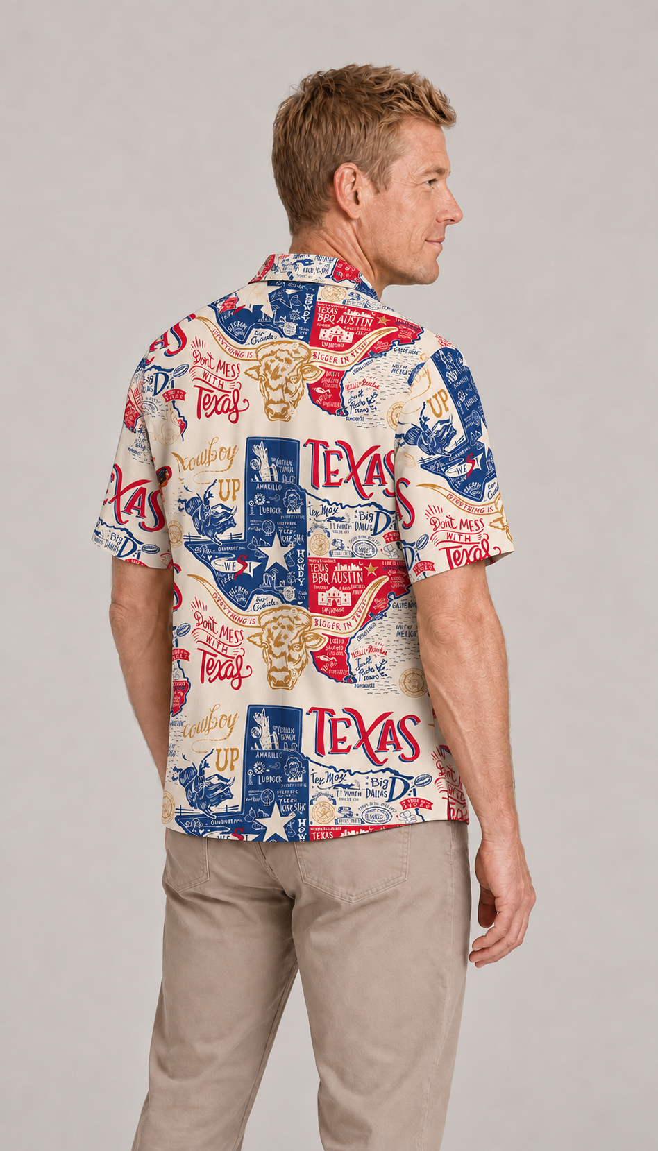 Texas Don't Mess With Texas - Hawaiian Shirt