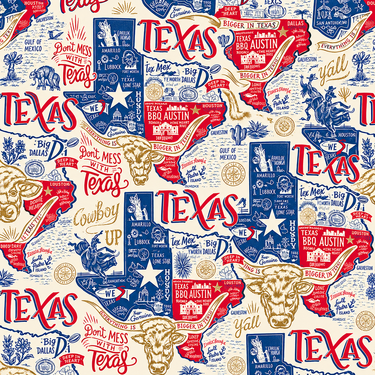 Texas Don't Mess With Texas - Hawaiian Shirt