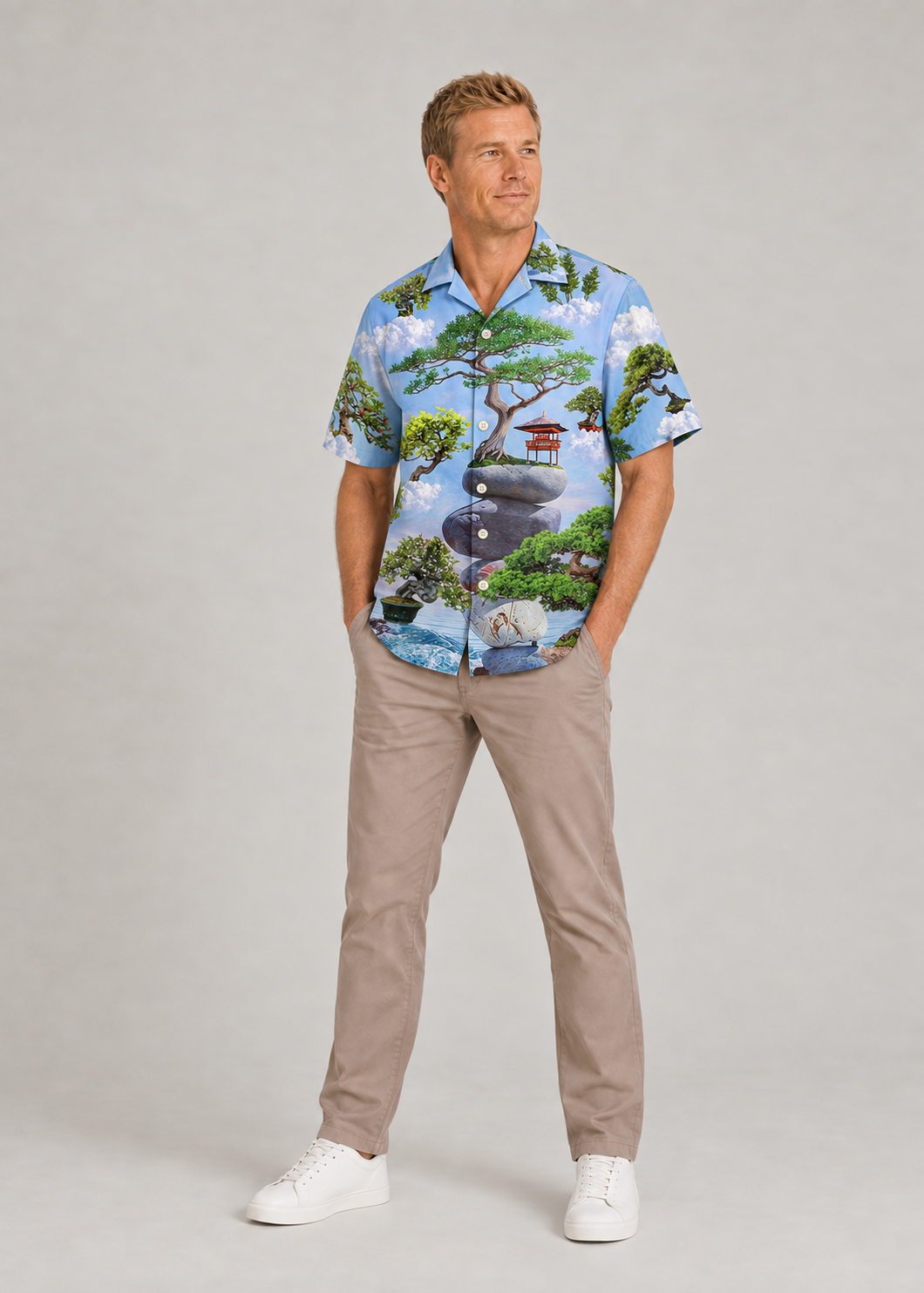 Bonsai Tree Style - Hawaiian Shirt