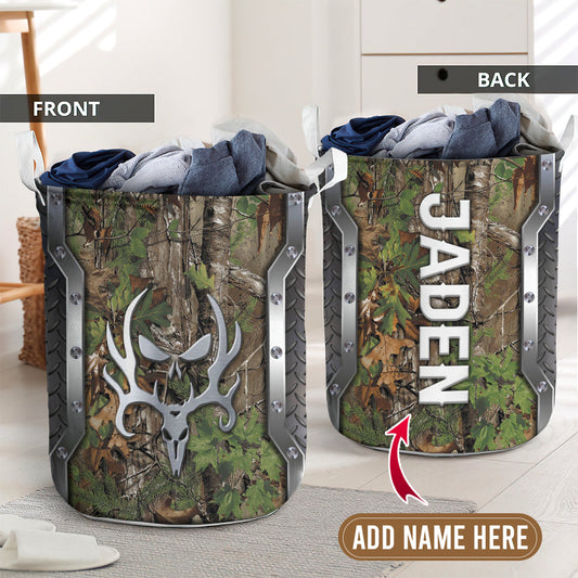 A hunting lover personalized - Laundry basket - LAUB04TNH220222-Owls Matrix