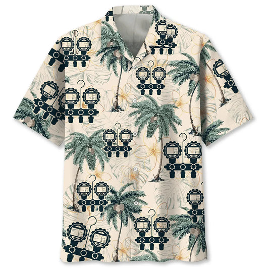 Hawaiian Shirt / Adults / S HVAC Techician Tropical Hawaiian Shirt