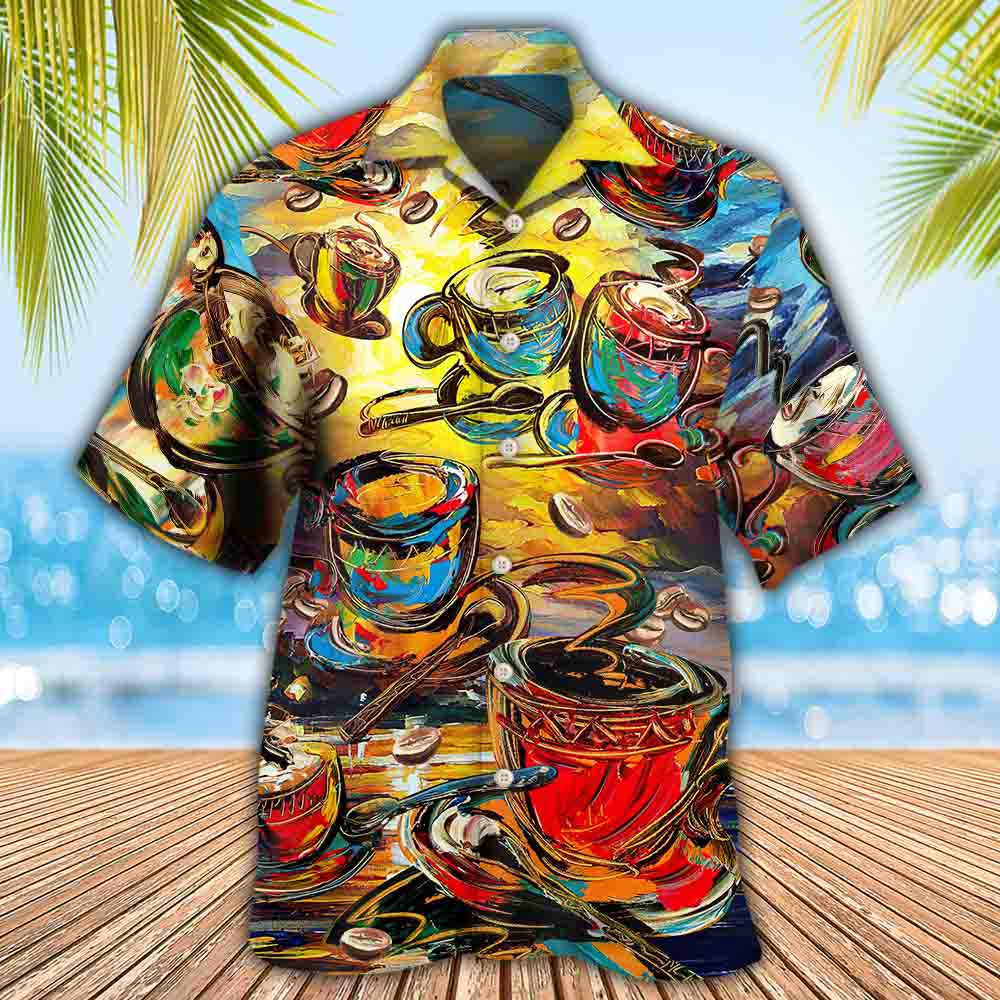 Coffee A Hug Of A Mug Limited Edition – Hawaiian Shirt
