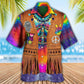 Hippie Peace Life Cowboy Style Cool - Hawaiian Shirt
