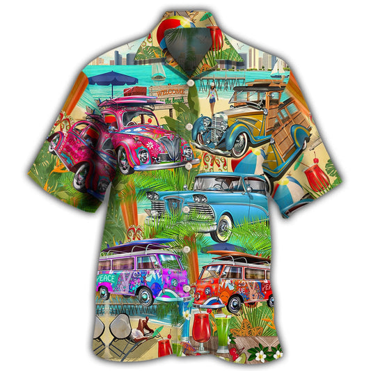 Car Lover All I Need Is A Holiday On The Beach Edition – Hawaiian Shirt