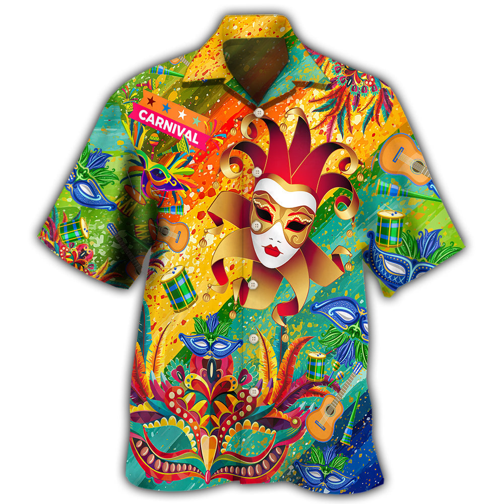Happy Carnival Celebration Vintage Style - Hawaiian Shirt
