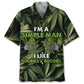 Hawaiian Shirt / Adults / S I Am A Simple Man I Like Doobies &amp; Boobies Hawaiian Shirt