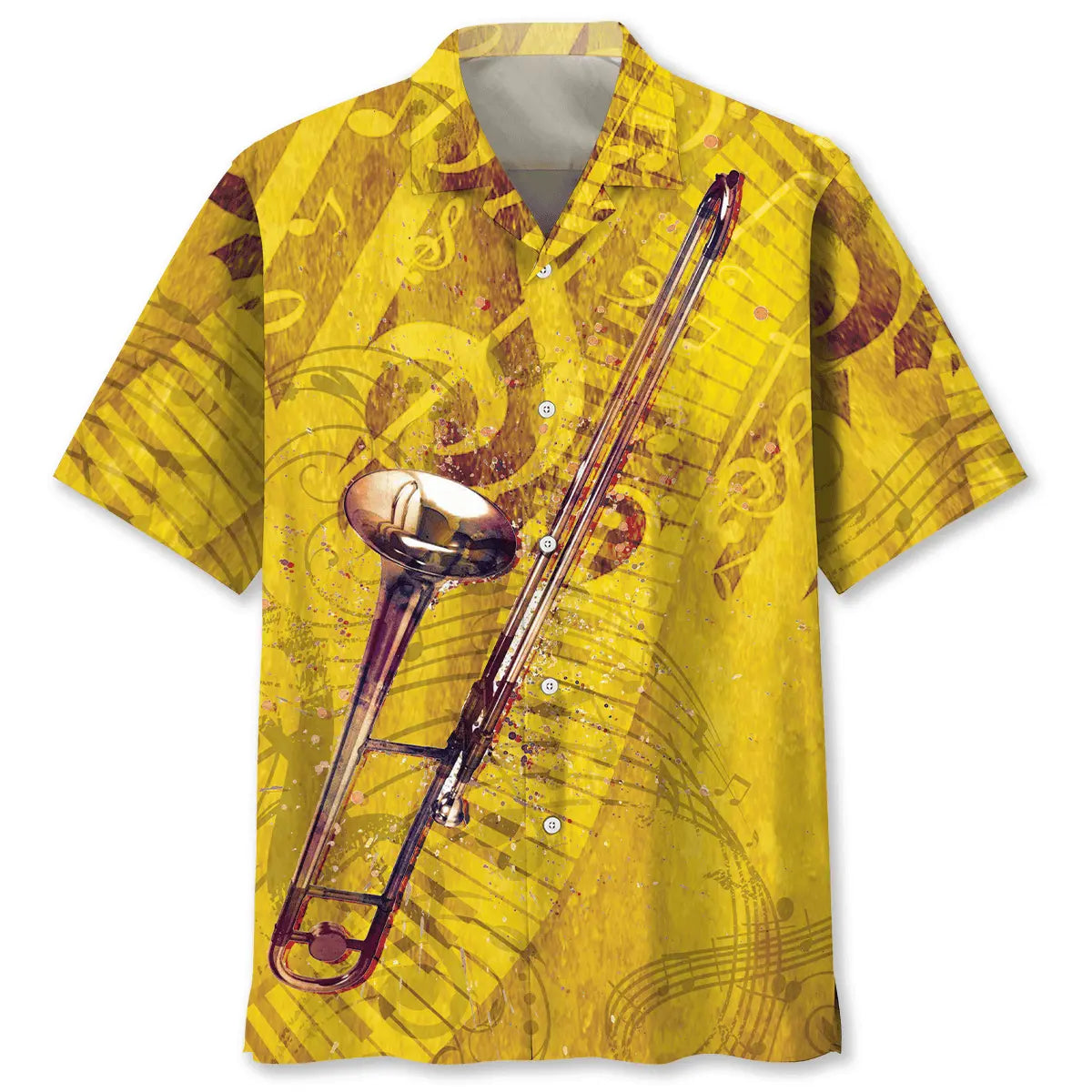 Hawaiian Shirt / Adults / S I Don't Make Mistake When I Playing A Trombone Hawaiian Shirt