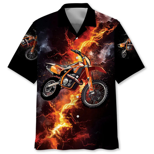 Hawaiian Shirt / Adults / S I Just Want To Go Riding And Ignore All Of My Old Man Problems Hawaiian Shirt