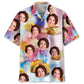 I Love My Wife And Taco Custom Photo Hawaiian Shirt