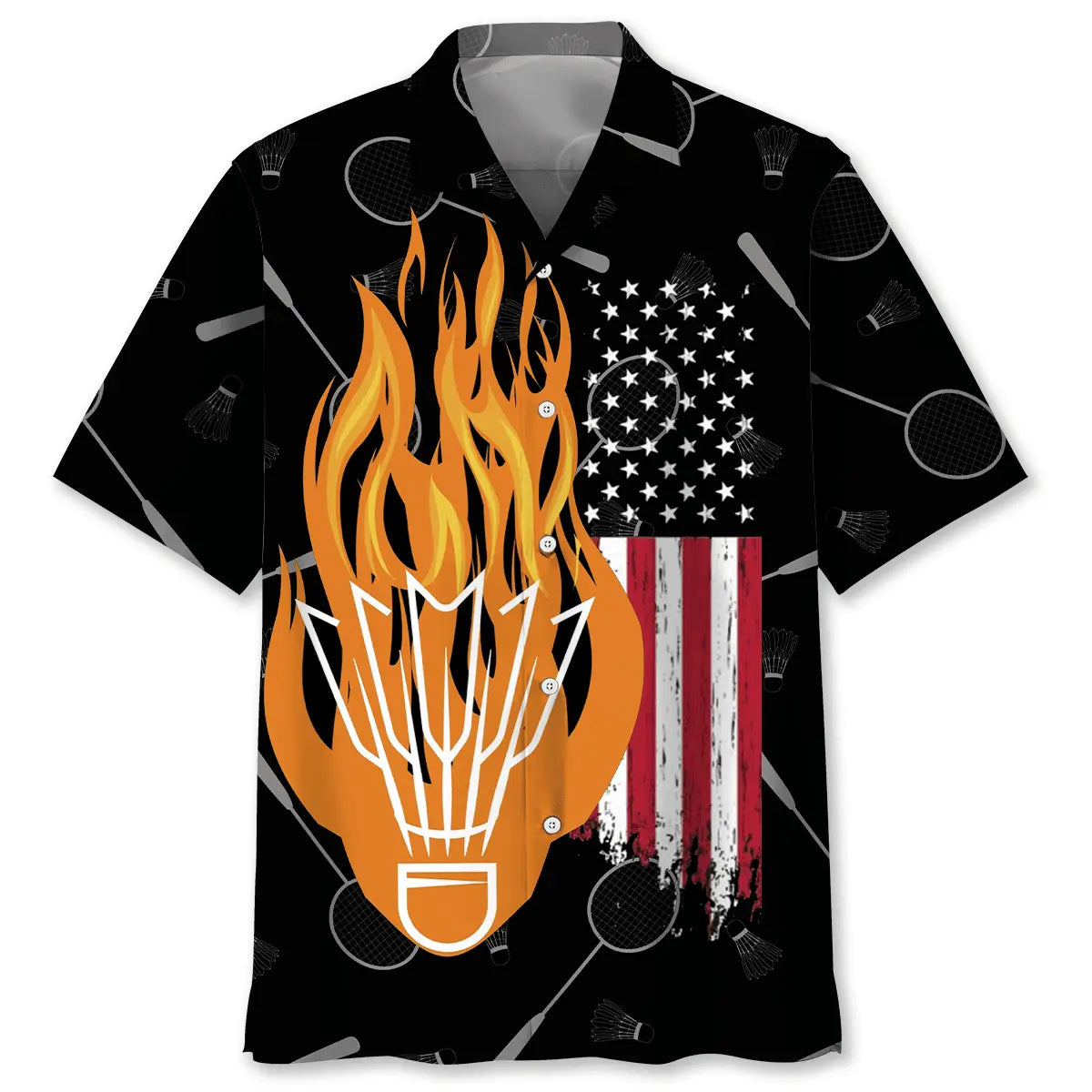 I Put The Bad In The Badminton Hawaiian Shirt