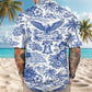 America 250 Hawaiian Shirt 1776-2026, Vintage Patriotic Shirt, 250 Years of America Celebration Button Down