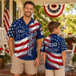 America 250th We The People Hawaiian Shirt, 1776-2026 Stars & Stripes Father's Day