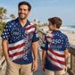 Hawaiian Shirt / Adults / S America 250th We The People Hawaiian Shirt, 1776-2026 Stars & Stripes Father's Day