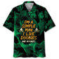 Hawaiian Shirt / Adults / S I'm A Simple Man I Like Doobies And Boobies Hawaiian Shirt