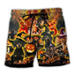 Halloween Night Funny Dachshund Dog – Beach Short