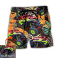 Car Polaris Pro Tropical Custom Photo – Beach Short