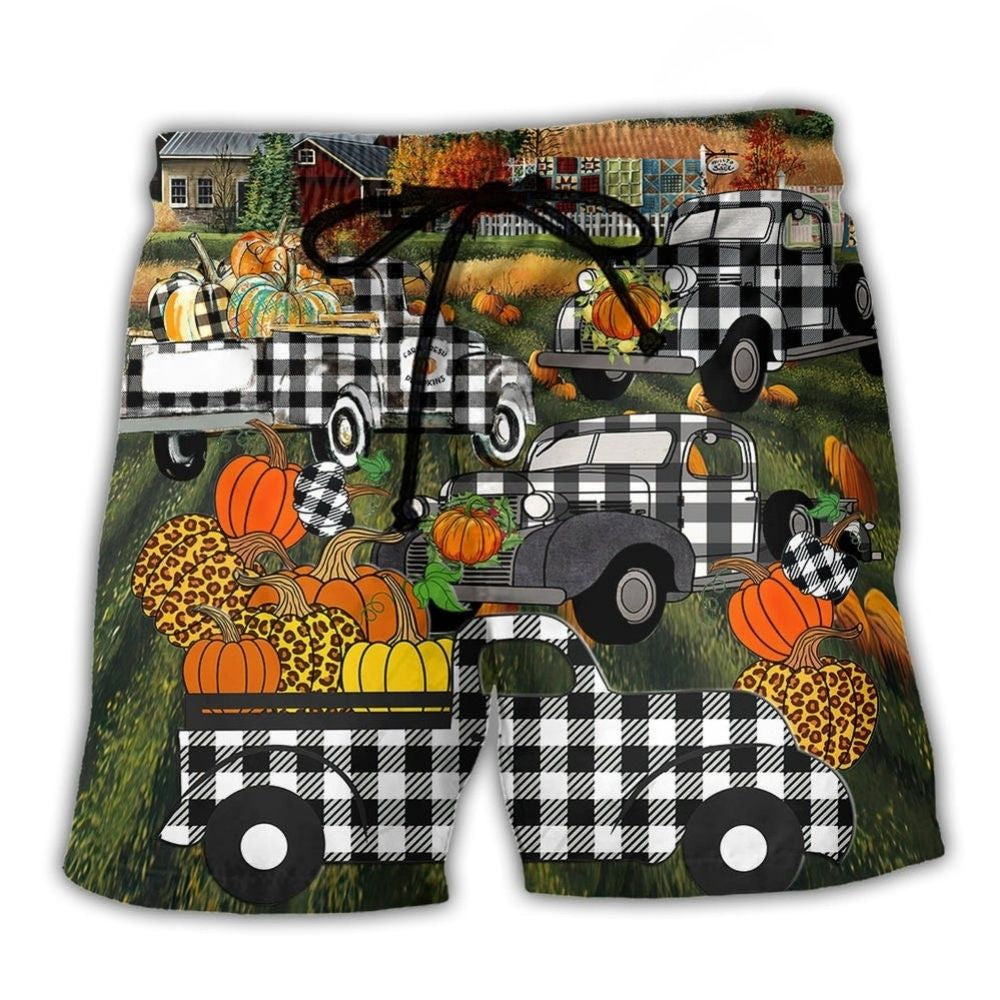 Halloween Grandma's Little Pumpkins – Beach Short