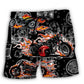 Motorcycle Whiskey Lover – Beach Short