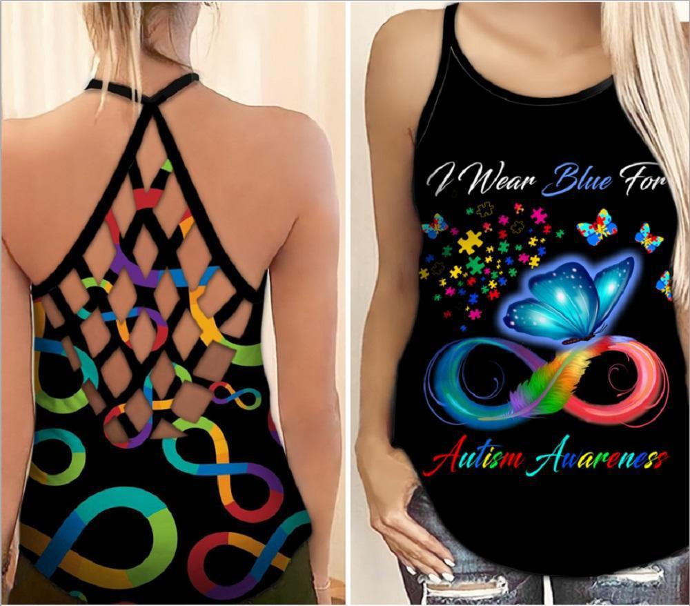 Autism Awareness Wear Blue – Hollow Tank Top