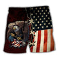 Eagle One Nation Under God Tribute – Beach Short
