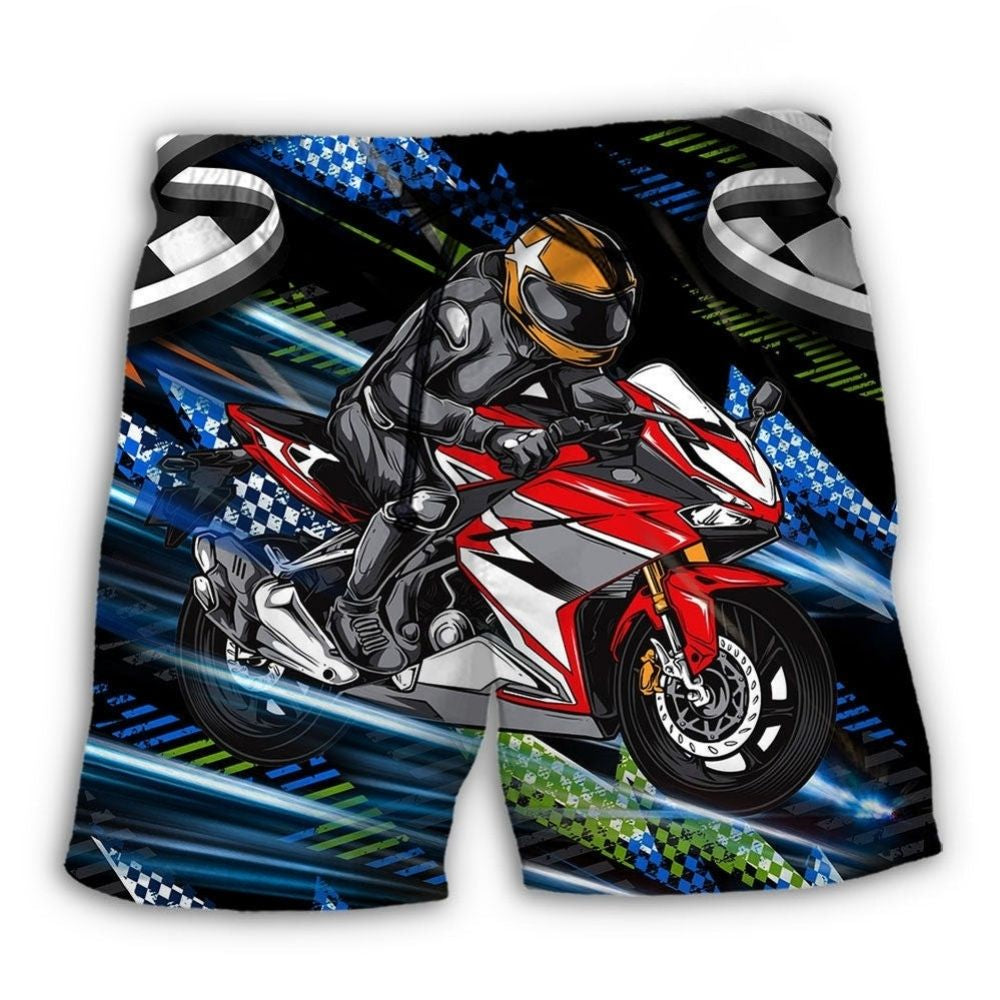 Motorbike Dog Lover – Beach Short