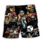 Motorcycle Cats Lover – Beach Short
