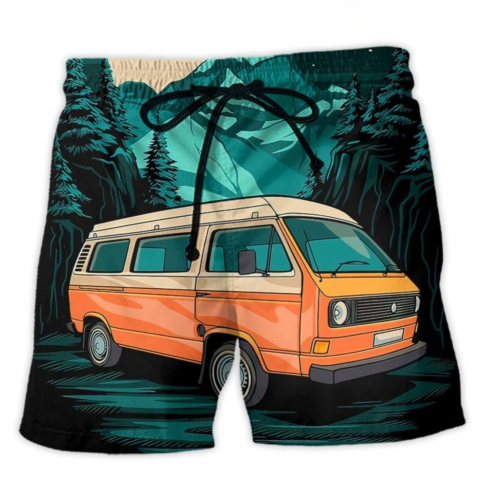 Camping Done Teaching Life – Beach Short