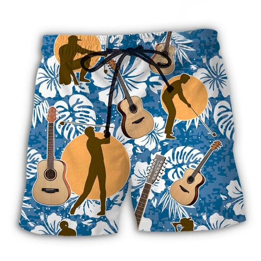 Guitar Golf Lover – Beach Short