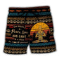 Peace Love Light Empowered Yoga - Beach Short