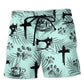 Coffee Jesus Dog Sewing Lover – Beach Short