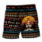 Peace Love Light Empowered Yoga - Beach Short