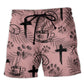 Coffee Jesus Dog Health – Beach Short