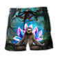 Sloth Yoga Forest Lotus Pose – Beach Short