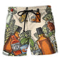 Golf And Bourbon Lover – Beach Short