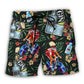Wine Gin Cycling Lover – Beach Short