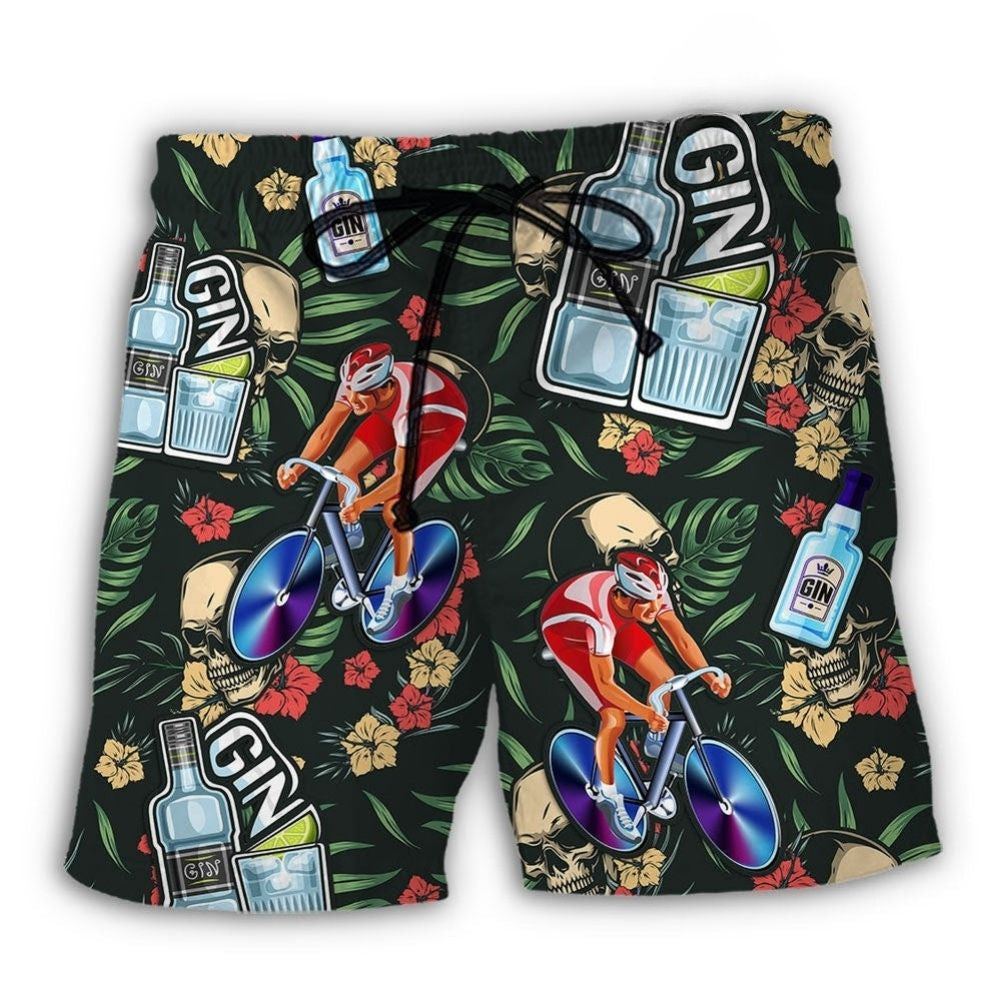 Wine Gin Cycling Lover – Beach Short