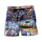 Racing Drum Music Car Lover – Beach Short