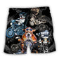 Motorcycle Dog Cool Lover – Beach Short