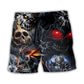 Skull Dark Cool Style – Beach Short