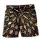 Hunting Arrowhead Camo Pattern - Beach Short